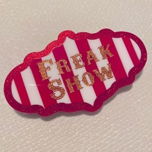 Deer Arrow Freak Show Brooch